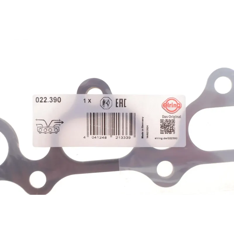 Прокладка випускного колектора ELRING 022.390 для Opel Astra H/J, Insignia A 1.6 Turbo