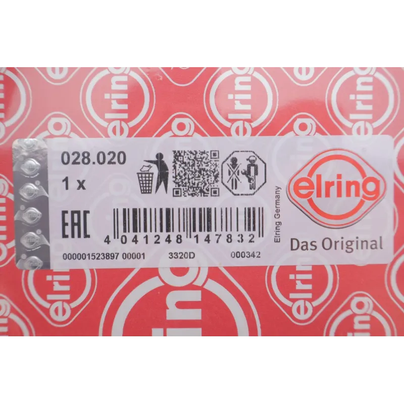 Прокладка ГБЦ ELRING 028.020 для Fiat Doblo 1.9D 2001- (0.80mm)