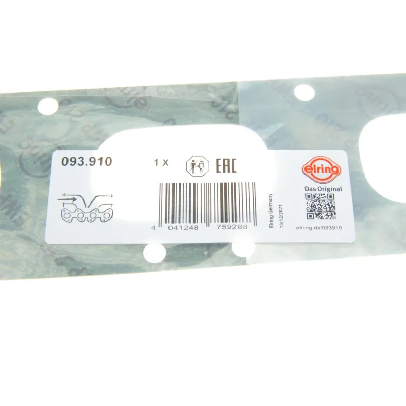 Прокладка колектора впускного Chery A3/A5/Cowin/Tiggo 2.0 01-12