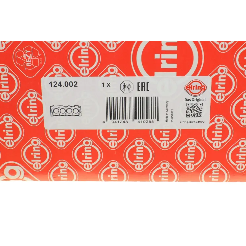 Прокладка ГБЦ VW Caddy 1.9TDI -03 (2 метки) (1.63mm)