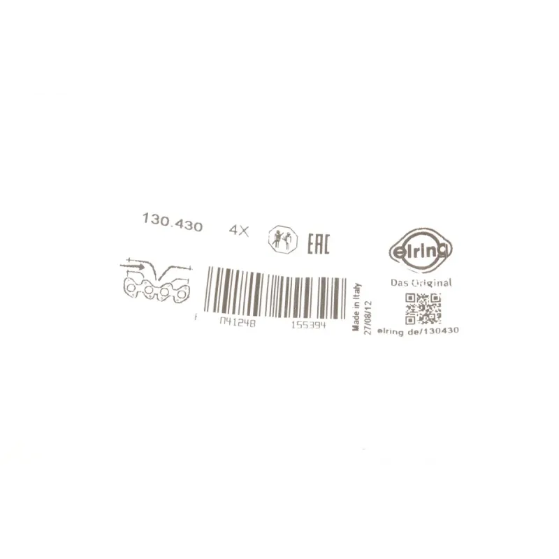 Прокладка впускного колектора ELRING 130.430 для Mercedes-Benz C-Class W203/E-Class W211 (OM611) 2000-2008