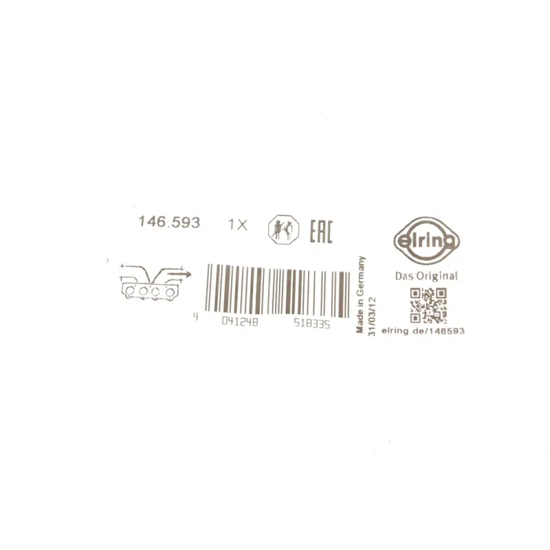 Прокладка колектора випускного BMW (M51)-325/525 TD/TDS 91-04