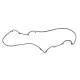 Прокладка кришки клапанів Honda CR-V 2.0 95-02/Opel Corsa 1.6 GSI 88-92
