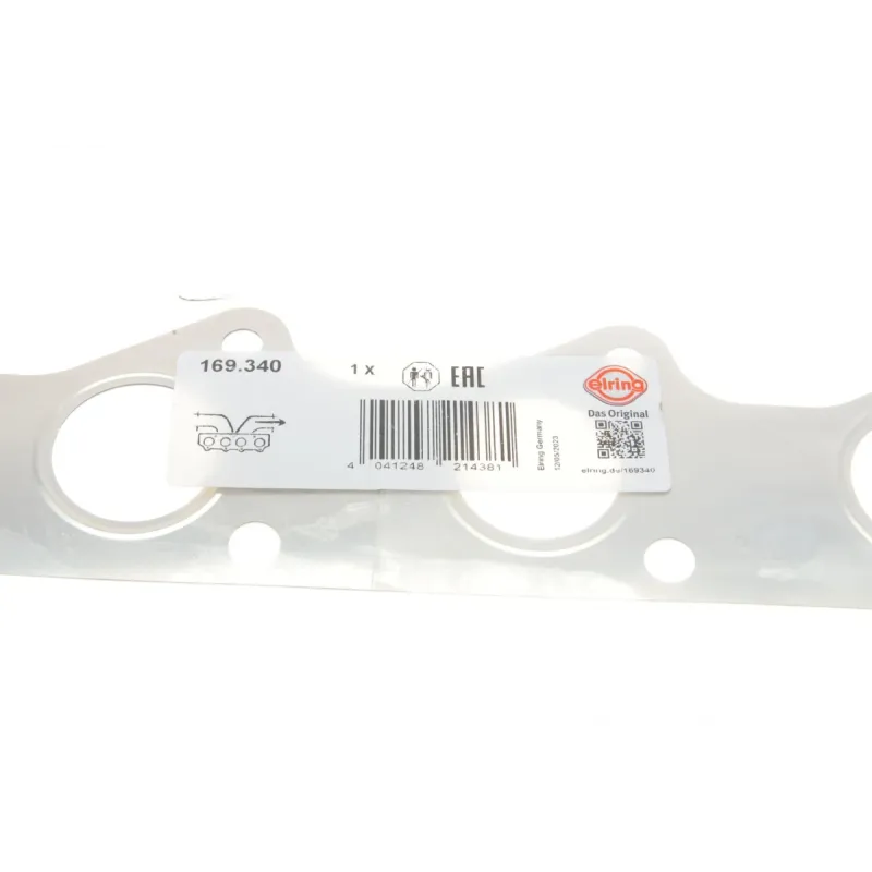 Прокладка випускного колектора ELRING 169.340 для VW Caddy II 1.4 1995-2004, SEAT Arosa 1.0 1997-2004