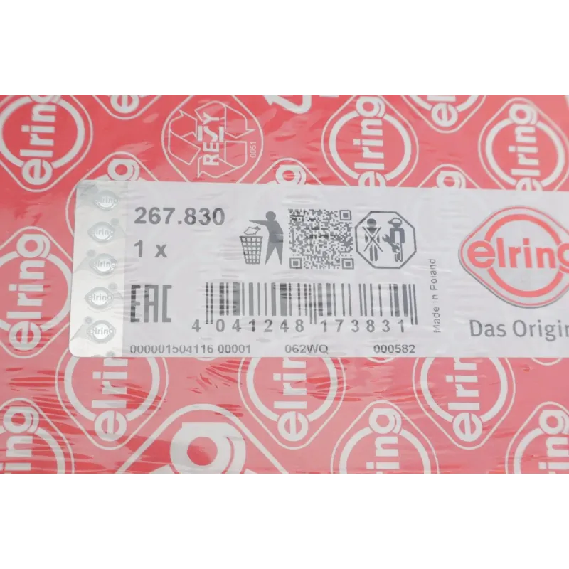 Прокладка ГБЦ ELRING 267.830 для BMW 3 (E46/E36) M43 B19 1.9i 1998-2005 (1,74 мм)