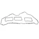 Прокладка кришки клапанів BMW X4/X5/X6 07-