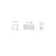 Прокладка трубки охолодження ELRING 354.470 для Porsche Cayenne/Macan/Panamera 3.0/3.6/4.8 07-