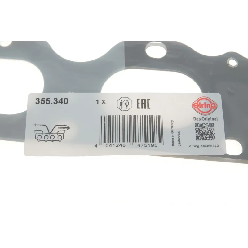 Прокладка випускного колектора ELRING 355.340 для Opel Astra J/H, Vectra C