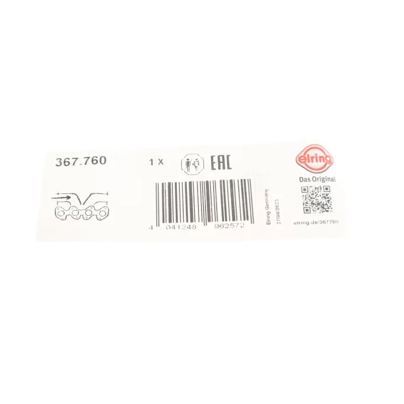 Прокладка впускного колектора ELRING 367.760 для Nissan Micra K13 2010-2015, Almera N17 2012-