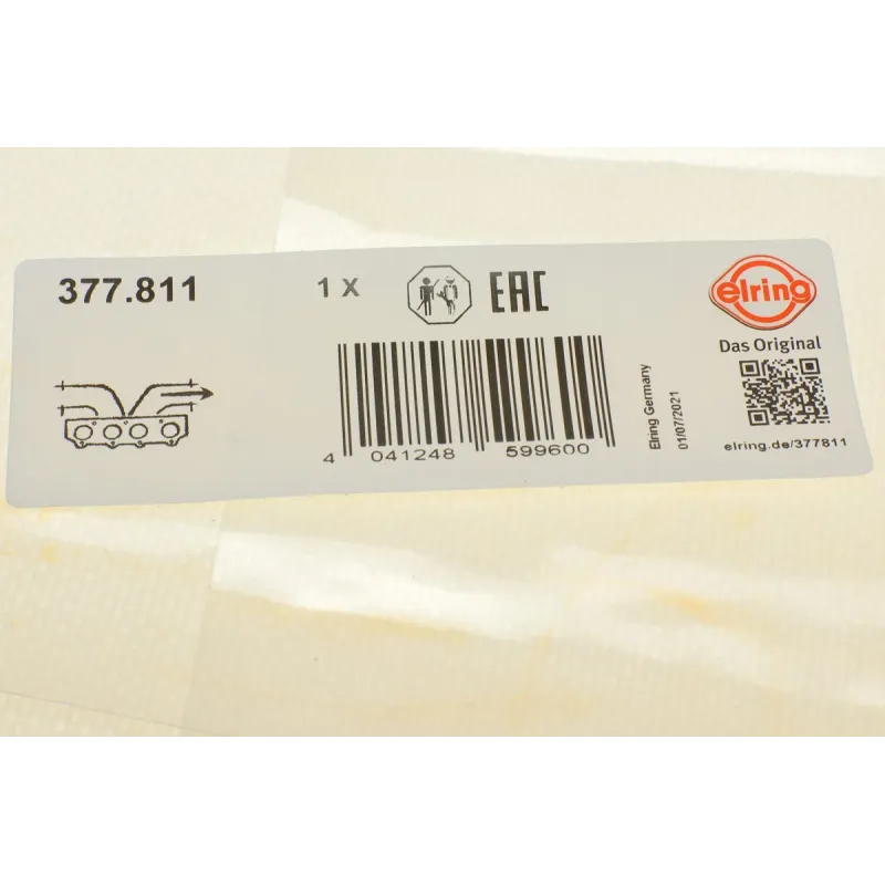 Прокладка колектора випускного Ford Fiesta/Focus 1.25/1.4/1.6Ti 01-