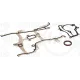 Прокладка кришки ГРМ ELRING 384.550 для Chevrolet Aveo T300 1.2/1.4, Opel Astra J 1.4 Turbo