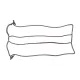 Прокладка кришки клапанів Ford Focus 1.4/1.6 16V 98-12