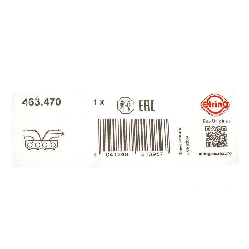 Прокладка випускного колектора ELRING 463.470 для Opel Astra G/H 1.7CDTI 2003-2010