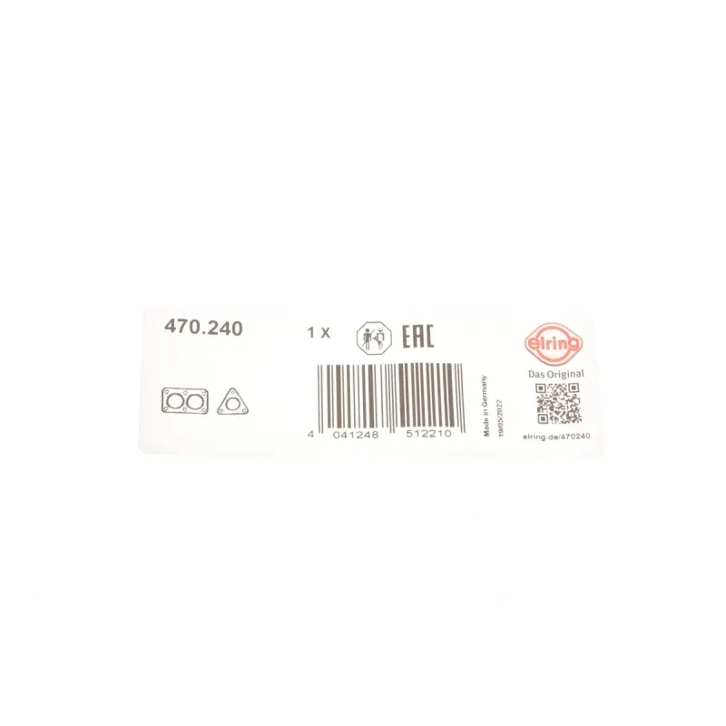 Прокладка випускної труби ELRING 470.240 для Volkswagen T4 2.5 1996-2003, 6 отворів