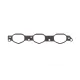 Прокладка впускного колектора ELRING 479.030 для Mercedes-Benz C-Class W203/W204, Vito/Sprinter (M272) 2005-2013, циліндри 4-6