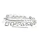 Комплект верхніх прокладок ELRING 535.320 для Toyota Hilux/Land Cruiser 2.4/2.8D 2015-