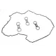 Прокладка кришки клапанів BMW 3/5/6/7/X3/X5 2.5/3.0i (N51/N52) 05- (к-кт)