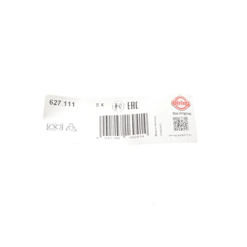 Прокладка випускної труби ELRING 627.111 для Volkswagen Caddy III 2006-2010, 4 отвори