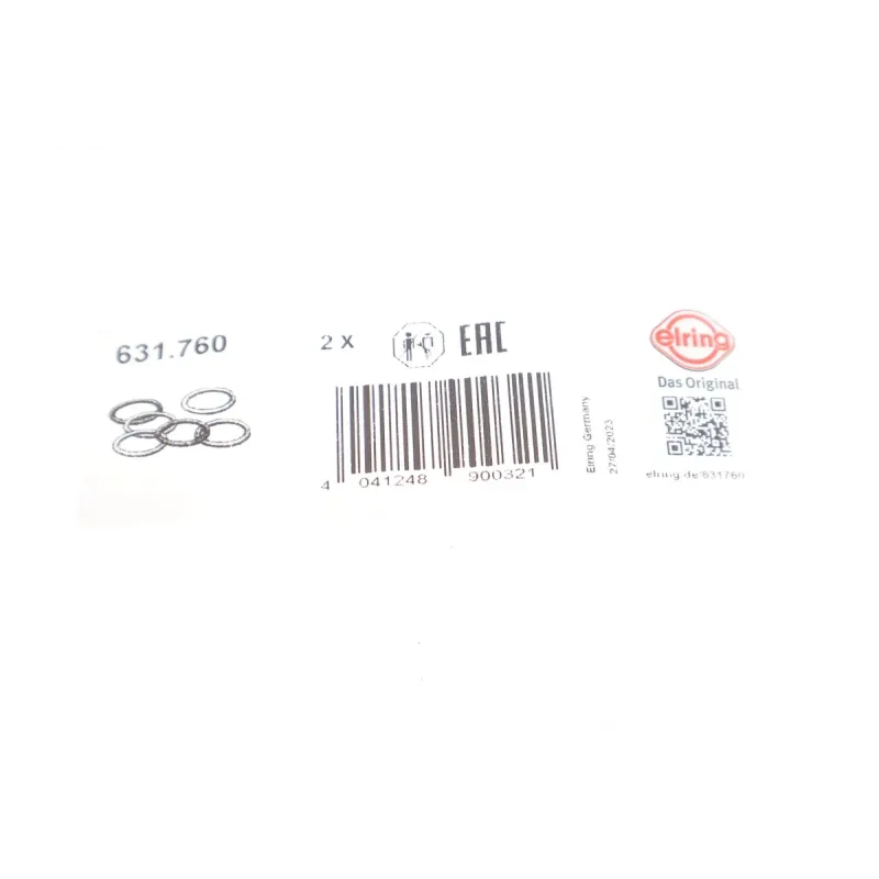 Прокладка кришки ГРМ ELRING 631.760 для Mercedes-Benz C-Class W204/W205, E-Class W212, товщина 5 мм