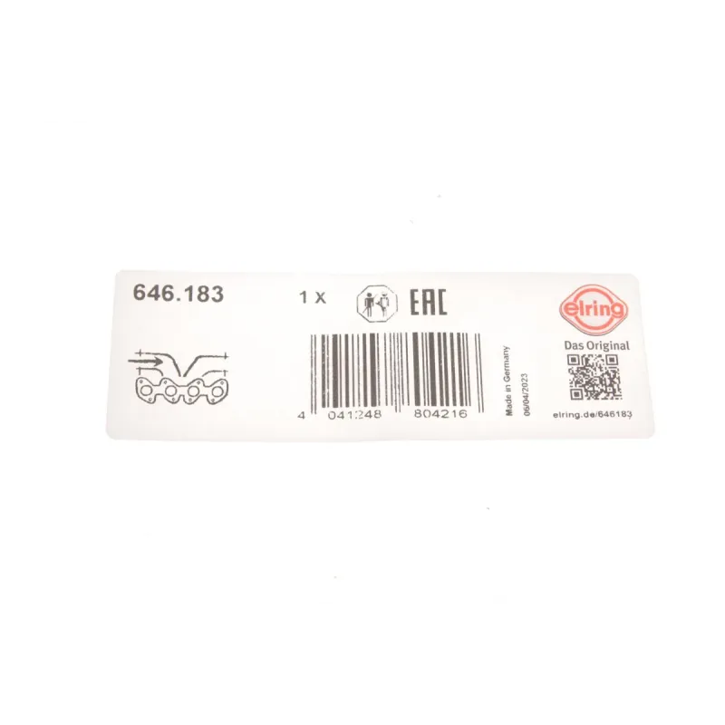 Прокладка впускного колектора ELRING 646.183 для Opel Astra G/Vectra B 2.0/2.2 DTI 1998-2005