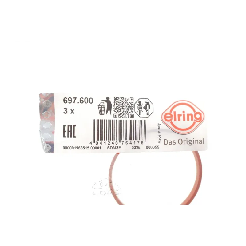 Прокладка впускного колектора ELRING 697.600 для Renault Clio IV 0.9 TCe 2012-, Smart Fortwo 453 0.9 2014-