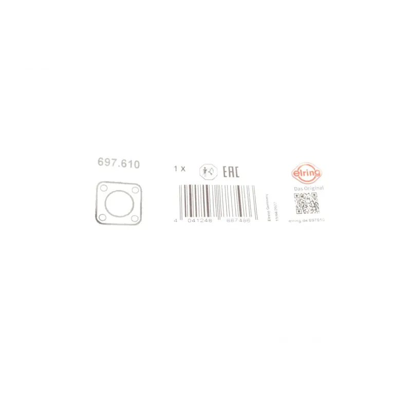 Прокладка глушника Renault Kangoo 1.2 TCe 13-