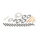 Комплект прокладок турбіни ELRING 704.020 для Volkswagen Caddy II 1.9 TDI 1996-2004 з ущільненням випускного колектора