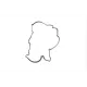 Прокладка кришки клапанів Mazda 3/6 2.0D 02-10