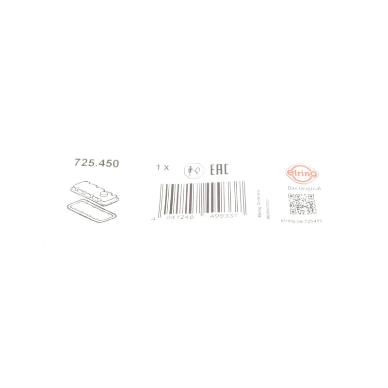 Прокладка кришки клапанів Hyundai Getz/Kia Picanto 02-12