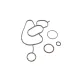 Комплект прокладок (нижній) Land Rover Discovery/Freelander/Range Rover Evoque 2.2 TD 06-