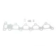Прокладка випускного колектора ELRING 808.610 для Opel Astra G/H, Vectra C 1.6 1998-2009
