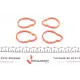 Комплект прокладок верхній ELRING 867.570 для Renault Kangoo, Dacia Logan 1.6 2006-