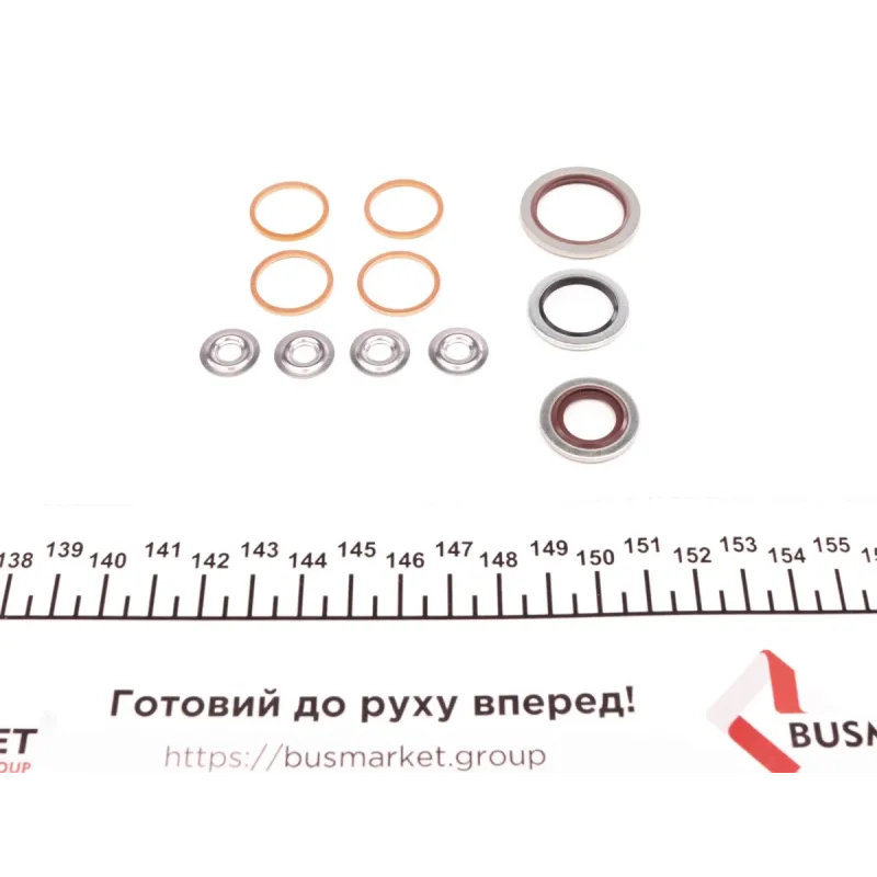 Комплект прокладок верхній ELRING 896.710 для Citroen Berlingo/Peugeot Partner 1.9D DW8 98-