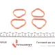 Комплект прокладок (повний) Renault Kangoo/Clio/Nissan Kubistar 1,0-1.2 01-