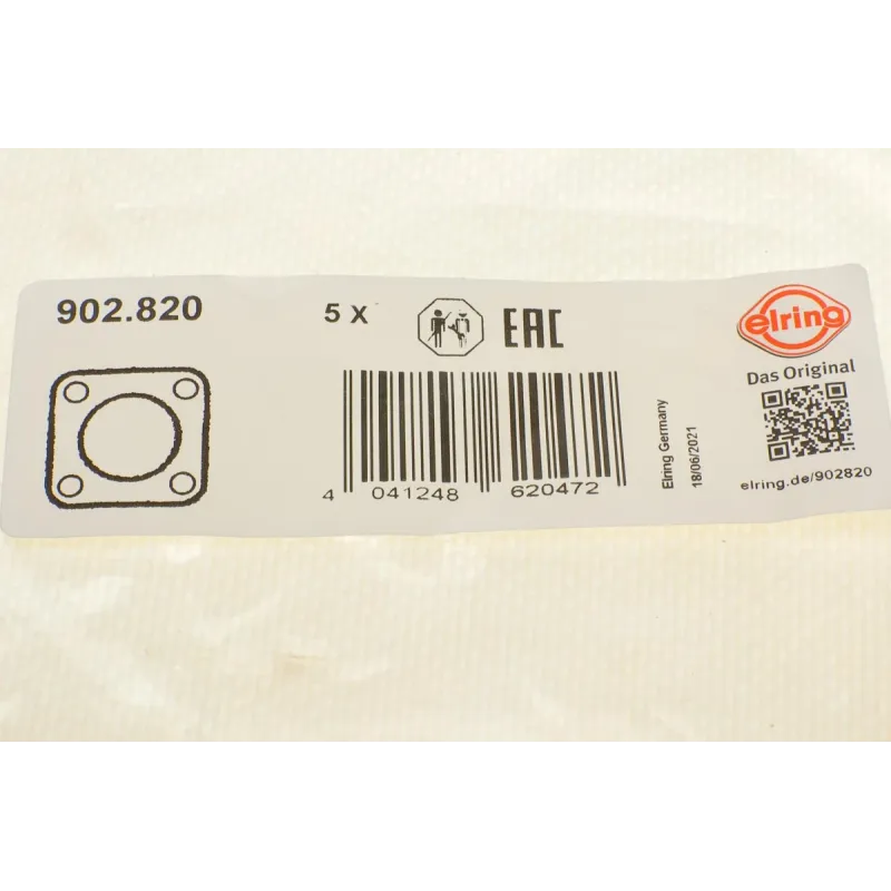 Прокладка впускного колектора ELRING 902.820 для BMW 1 (F20) 116i 136 л.с. 2010-н.в., 3 (F30) 316i 136 л.с. 2012-н.в.