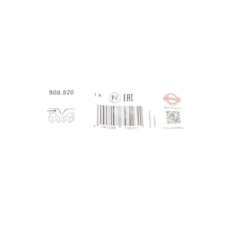 Прокладка колектора впускного Toyota Land Cruiser 03-09