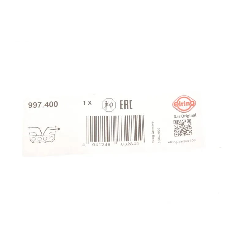 Прокладка випускного колектора права ELRING 997.400 для Toyota Land Cruiser, Lexus GX/LX 4.7 1998-2012