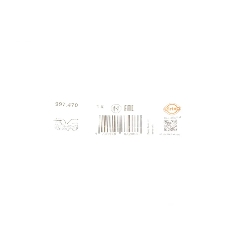 Прокладка впускного колектора ELRING 997.470 для Toyota Land Cruiser, Lexus GX 4.7 1998-2012