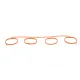 Прокладка впускного колектора ELRING 997.470 для Toyota Land Cruiser, Lexus GX 4.7 1998-2012