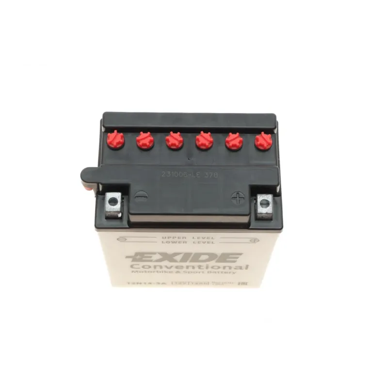 Акумуляторна батарея EXIDE 12N14-3A (мото) 14Ah/130A (135х90х165 мм) для YAMAHA XS 500 (1976-1979)