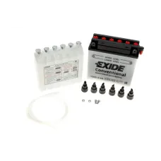 Акумулятор EXIDE 12N5,5-3B для мотоциклів Aprilia ETX, Yamaha RD, 45A, 6Ah, 135x60x130 мм