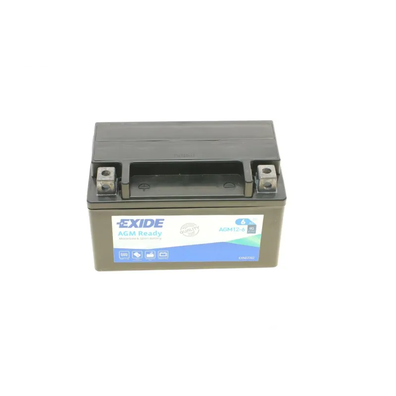 Акумулятор AGM EXIDE AGM12-6 6Ah 90A для мотоциклів (150x90x95мм)