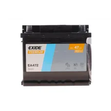 Акумулятор EXIDE EA472 47Ah 450A (207x175x175 B13) для Ford Fiesta, Focus, Chevrolet Corsa