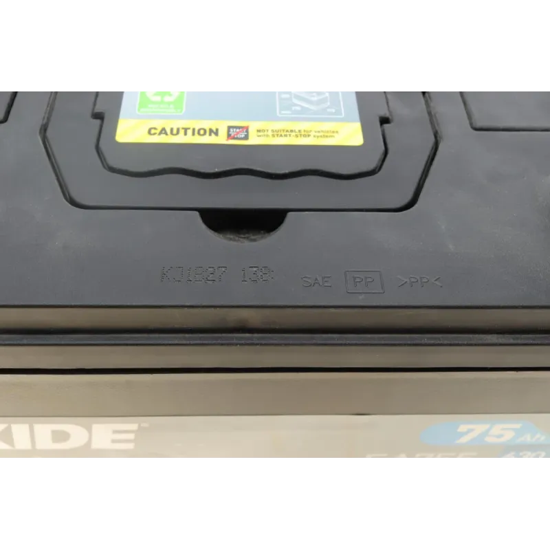 Акумулятор EXIDE EA755 75Ah/630A (270x173x222) Premium Азія для Aston Martin DBS, Bentley Arnage