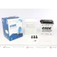 Акумуляторна батарея EXIDE EB12AL-A 12Ah/165A (134x80.1x160/+R/B0) для мотоциклів Kawasaki EN 500, Yamaha XV 535 Virago