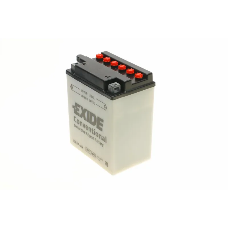 Акумулятор EXIDE EB14-A2 14Ah/145A (134x89x165.8мм) для мотоциклів Honda XL, BIMOTA DB6