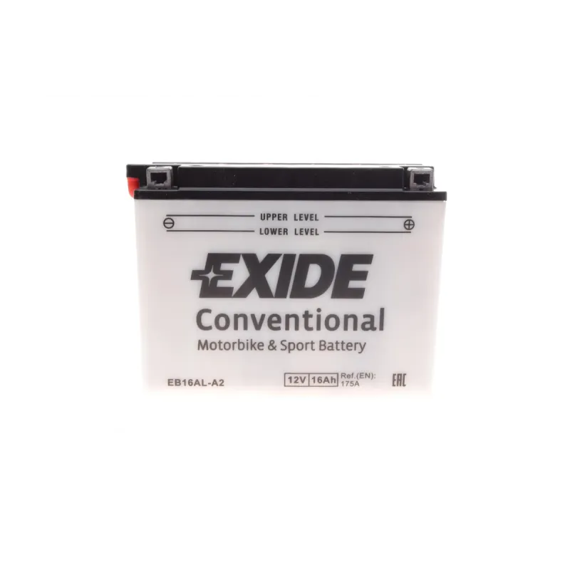 Акумулятор EXIDE EB16AL-A2 16Ah 175A (162x70x205/+R/B0) для мотоциклів Ducati