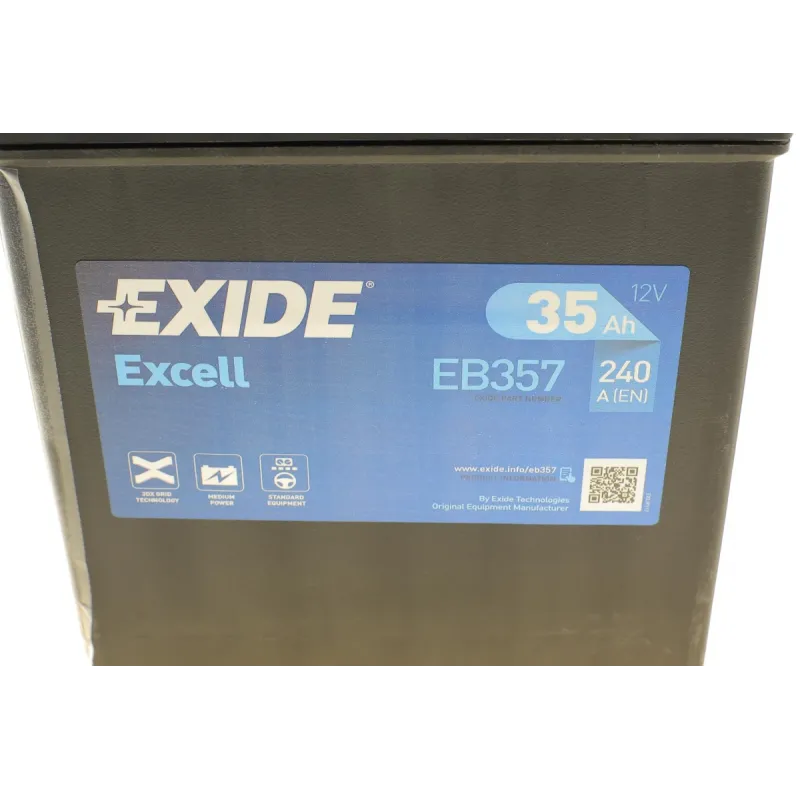 Акумуляторна батарея 35Ah/240A (187x127x220/+L/B00) Excell Азія