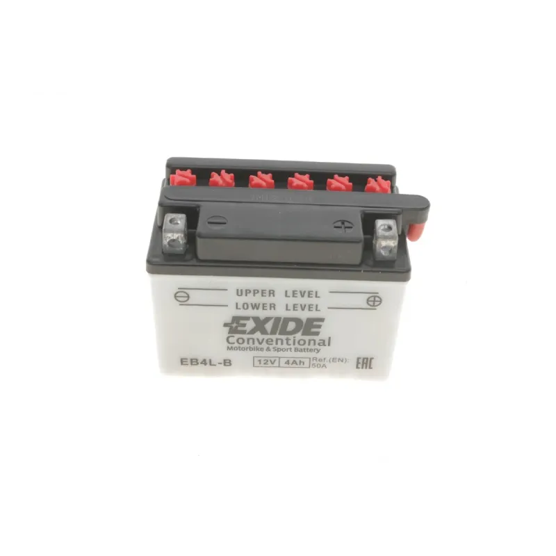 Акумулятор EXIDE EB4L-B 4Ah 12V 50A (120x70x95 мм) для мотоциклів