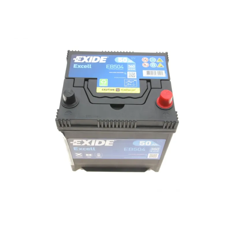 Акумулятор Exide EB504 50Ah 360A (200x173x222) для Hyundai Elantra, Kia Rio, Mazda 121